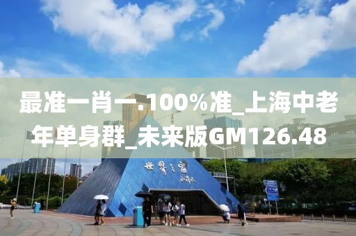 最准一肖一.100%准_上海中老年单身群_未来版GM126.48
