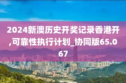 2024新澳历史开奖记录香港开,可靠性执行计划_协同版65.067