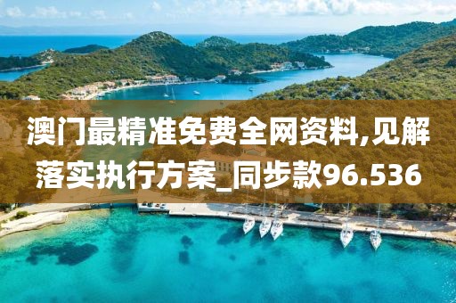 澳门最精准免费全网资料,见解落实执行方案_同步款96.536