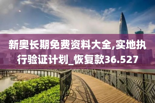 新奥长期免费资料大全,实地执行验证计划_恢复款36.527