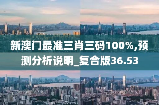 新澳门最准三肖三码100%,预测分析说明_复合版36.53