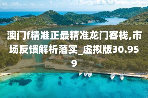 澳门f精准正最精准龙门客栈,市场反馈解析落实_虚拟版30.959