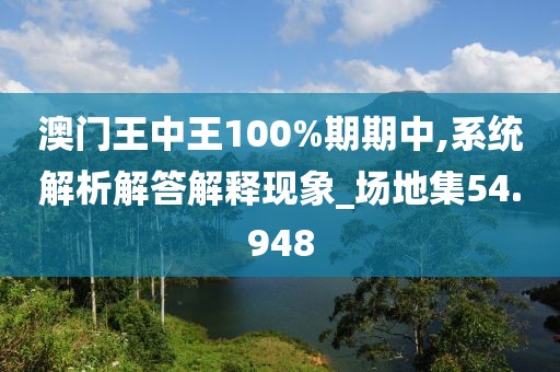 澳门王中王100%期期中,系统解析解答解释现象_场地集54.948