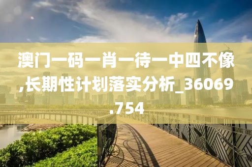 澳门一码一肖一待一中四不像,长期性计划落实分析_36069.754