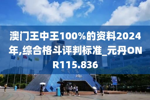 澳门王中王100%的资料2024年,综合格斗评判标准_元丹ONR115.836