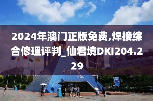 2024年澳门正版免费,焊接综合修理评判_仙君境DKI204.229