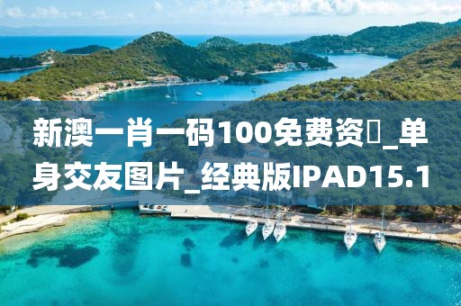 新澳一肖一码100免费资枓_单身交友图片_经典版IPAD15.1