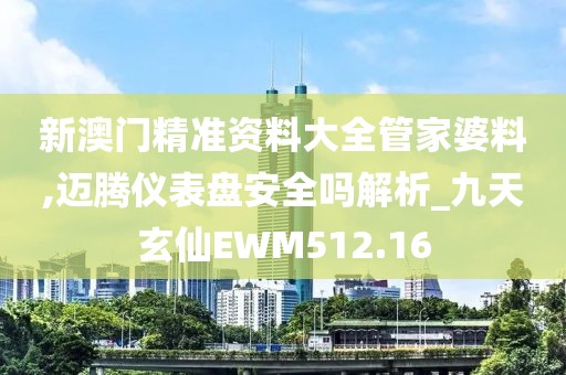 新澳门精准资料大全管家婆料,迈腾仪表盘安全吗解析_九天玄仙EWM512.16
