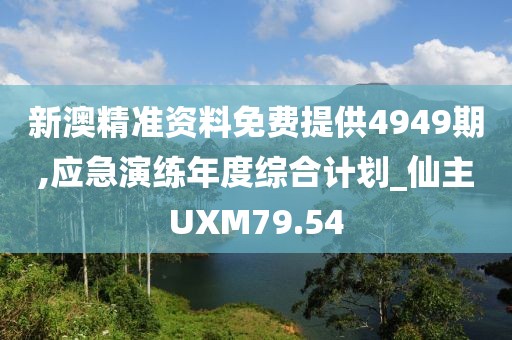 新澳精准资料免费提供4949期,应急演练年度综合计划_仙主UXM79.54