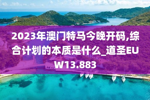2023年澳门特马今晚开码,综合计划的本质是什么_道圣EUW13.883