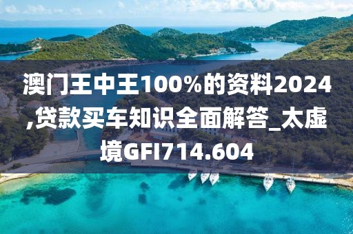 澳门王中王100%的资料2024,贷款买车知识全面解答_太虚境GFI714.604