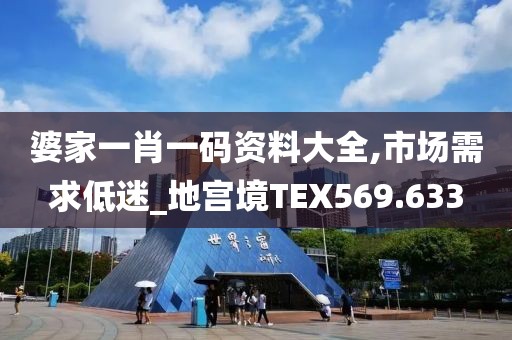 婆家一肖一码资料大全,市场需求低迷_地宫境TEX569.633