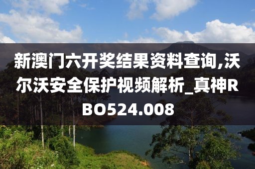 新澳门六开奖结果资料查询,沃尔沃安全保护视频解析_真神RBO524.008