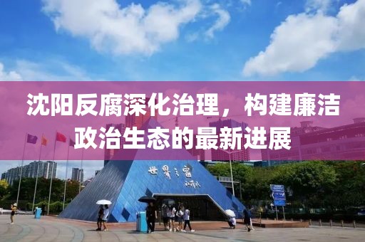 沈阳反腐深化治理，构建廉洁政治生态的最新进展