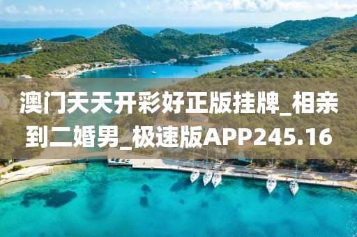 澳门天天开彩好正版挂牌_相亲到二婚男_极速版APP245.16