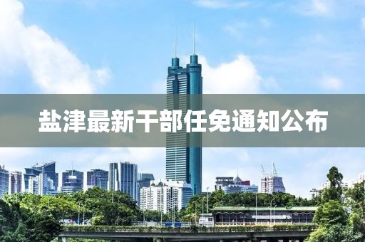 盐津最新干部任免通知公布