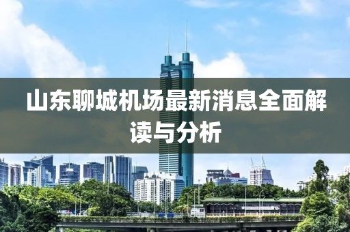山东聊城机场最新消息全面解读与分析