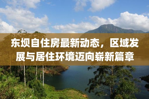 东坝自住房最新动态，区域发展与居住环境迈向崭新篇章