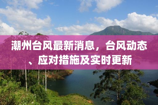 潮州台风最新消息，台风动态、应对措施及实时更新
