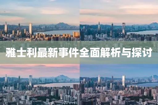 雅士利最新事件全面解析与探讨