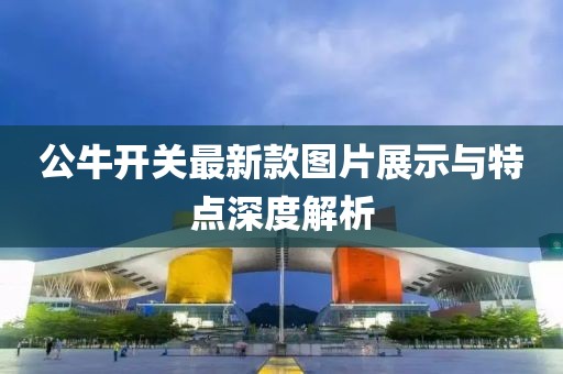 公牛开关最新款图片展示与特点深度解析