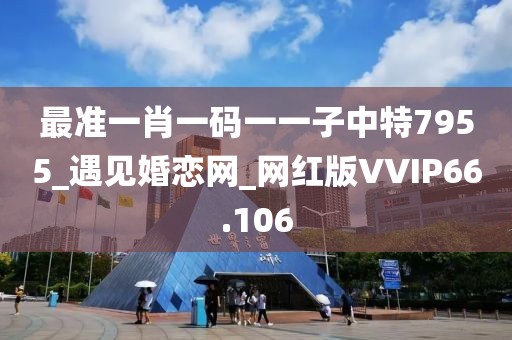 最准一肖一码一一子中特7955_遇见婚恋网_网红版VVIP66.106