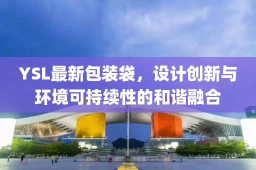 YSL最新包装袋，设计创新与环境可持续性的和谐融合