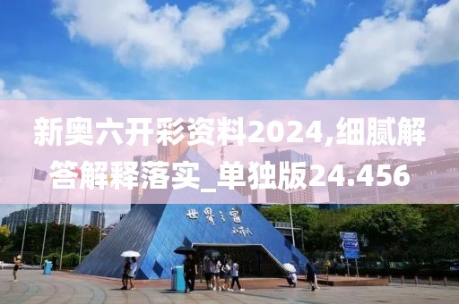 新奥六开彩资料2024,细腻解答解释落实_单独版24.456