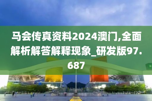 马会传真资料2024澳门,全面解析解答解释现象_研发版97.687