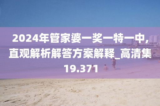2024年管家婆一奖一特一中,直观解析解答方案解释_高清集19.371