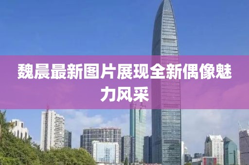 魏晨最新图片展现全新偶像魅力风采