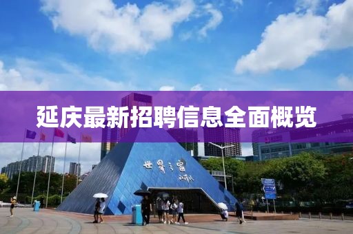 延庆最新招聘信息全面概览