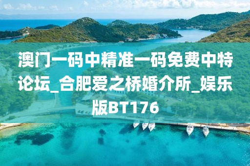 澳门一码中精准一码免费中特论坛_合肥爱之桥婚介所_娱乐版BT176