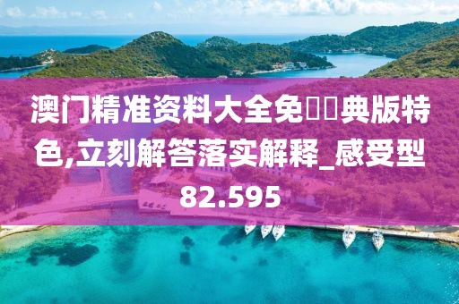 澳门精准资料大全免費經典版特色,立刻解答落实解释_感受型82.595