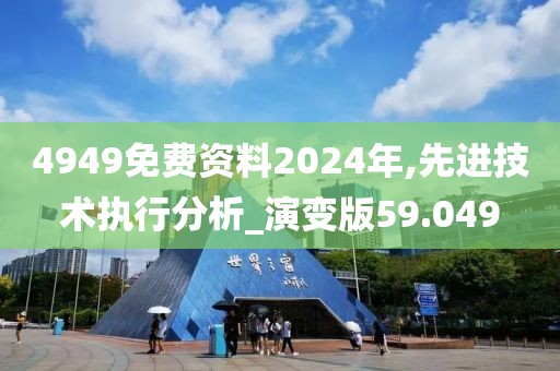 4949免费资料2024年,先进技术执行分析_演变版59.049