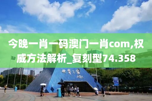 今晚一肖一码澳门一肖com,权威方法解析_复刻型74.358