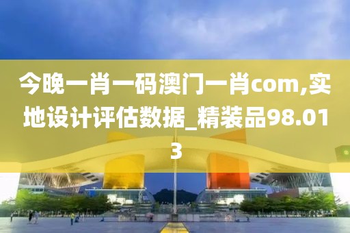 今晚一肖一码澳门一肖com,实地设计评估数据_精装品98.013