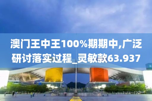 澳门王中王100%期期中,广泛研讨落实过程_灵敏款63.937