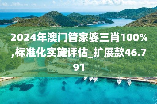 2024年澳门管家婆三肖100%,标准化实施评估_扩展款46.791
