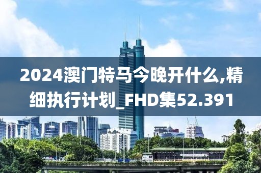 2024澳门特马今晚开什么,精细执行计划_FHD集52.391