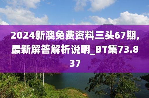 2024新澳免费资料三头67期,最新解答解析说明_BT集73.837