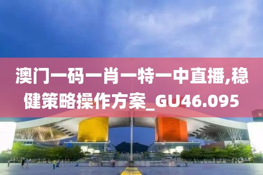 澳门一码一肖一特一中直播,稳健策略操作方案_GU46.095
