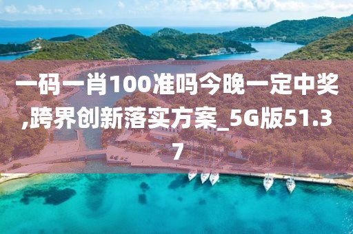 一码一肖100准吗今晚一定中奖,跨界创新落实方案_5G版51.37
