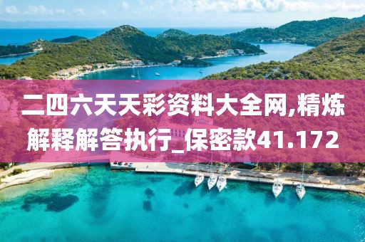 二四六天天彩资料大全网,精炼解释解答执行_保密款41.172