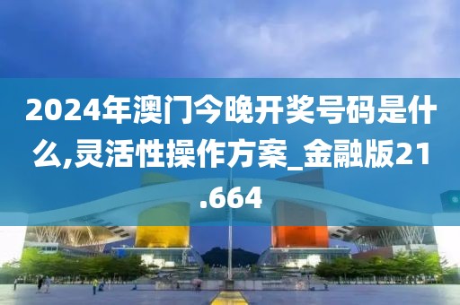 2024年澳门今晚开奖号码是什么,灵活性操作方案_金融版21.664