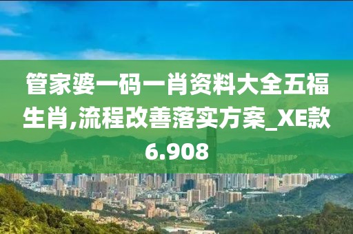 管家婆一码一肖资料大全五福生肖,流程改善落实方案_XE款6.908