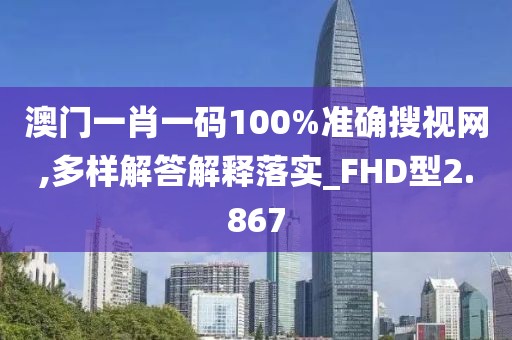 澳门一肖一码100%准确搜视网,多样解答解释落实_FHD型2.867