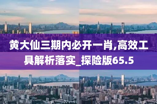 黄大仙三期内必开一肖,高效工具解析落实_探险版65.5