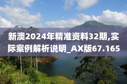 新澳2024年精准资料32期,实际案例解析说明_AX版67.165