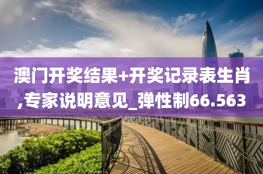 澳门开奖结果+开奖记录表生肖,专家说明意见_弹性制66.563